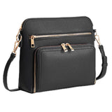Crossbody Purses for Women Small Crossbody Bags for Women with Built in RFID Wallet