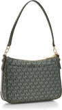 Michael Kors Jet Set Medium Top Zip Pochette Crossbody Bag