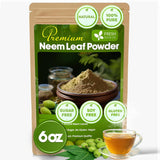Neem Leaf Tea Bags, 100% Natural and Pure from Neem Leaves. Loose Leaf Neem Herbal Tea. Neem Leaf Tea. No Sugar, No Caffeine, No Gluten, Vegan.