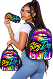 Stay Dope Graffiti Bag Set