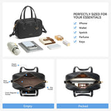 BOSTANTEN Small Crossbody Bag for Women Vegan Leather Purse | Lightweight, Top Handle, Adjustable Strap, Compact Storage for Travel Shopping Everyday