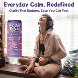 Mushroom D-Stress Drink 12 Pack - Strawberry Lavender