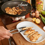 Asani 25-Piece Stainless Steel Kitchen Utensil Set | Non-Stick Cooking Gadgets and Tools Kit | Durable Dishwasher-Safe Cookware Set | Kitchenware Gift Idea, Best New Apartment Essentials