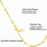 Premium Gold-Plated Stainless Steel Jewelry – Tarnish-Resistant & Waterproof From UNCLE LOL
