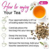 Premium Marshmallow Root and Leaf Tea Bags, 100% Natural & Pure.
