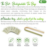Premium Parsley Leaf Tea Bags, 100% Natural & Pure from Parsley Leaves.