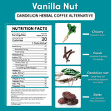 Dandelion Vanilla Nut Herbal Coffee