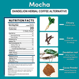 Dandelion Mocha Herbal Coffee