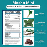 Dandelion Mocha Mint Herbal Coffee