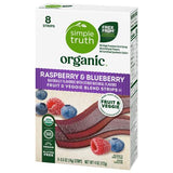 Simple Truth Organic Raspberry & Blueberry Fruit & Veggie Strips 8 ct / 0.5 oz