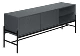 Contemporary 60-Inch TV Stand Console with Storage Cabinet