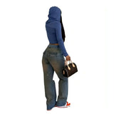 UrbanEase™ – Loose High Waist Street Jeans