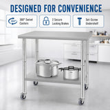 36'' x 24'' Commercial Work Table
