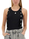 The Attico Women Jersey Tank Top
