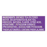 Kroger Real Brewed Zero Sugar Blackberry Sweet Decaf Tea 64 fl oz