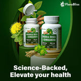 Rhodiola Rosea 2000mg with Ashwagandha KSM-66, L-Theanine, Holy Basil & BioPerine - High Potency Vegan Capsules