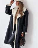 Women’s Belted Double-Breasted Winter Trench Coat