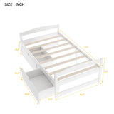 Platform Bed With 2 Drawers