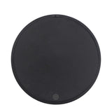 Circle Wall Mirror with Wooden Frame - Black, Light Brown, Dark Brown