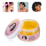 Long Lasting Anti-Frizz Broken Hair Styling Fixative Cream Strong Hold Flyaway Fixer Wax Pomade Edge Control Gel for Black Women