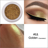 Mashed Potatoes Eye Shadow Metal Chameleon Makeup Palette Shimmer Pigment Single Color Eye Shadow Shine Diamond Shadow