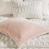 King/Cal King Back Print Long Fur Comforter Mini Set