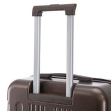 3 Piece ABS Spinner Wheel Luggage Set with Spinner Wheels - Brown