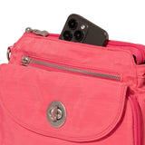 Baggallini Calais Crossbody Bags for Women 10x7 Lightweight Water-Resistant Travel Purse, RFID & Interior Organization