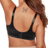 Bali Women's Wireless Lace Bra, Double Support Lace Bras for Women, Stay-in-Place Straps, Full Coverage, Comfortable
