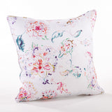 Fennco Styles 20-inch Printed Floral Down Filled Linen Throw Pillow - 2 Colors