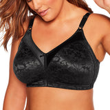 Bali Women's Wireless Lace Bra, Double Support Lace Bras for Women, Stay-in-Place Straps, Full Coverage, Comfortable