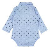 stylesilove Infant Toddler Baby Boys Blue Romper, Pants, Vest and Hat 4-Piece Gentlemen Formal Wear Clothing Set
