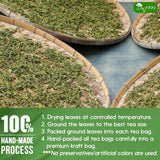 Premium 40 Thyme Leaf Tea Bags, 100% Natural & Pure, Loose Leaf Herbal Tea.
