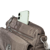Baggallini Calais Crossbody Bags for Women 10x7 Lightweight Water-Resistant Travel Purse, RFID & Interior Organization