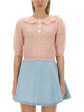 Alessandra Rich Women "Hearts" Jersey
