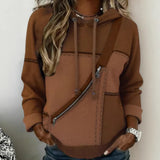 Women’s 3D Printed Hooded Sweatshirt – Long Sleeve Pullover