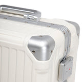 20 Inch Carry On Luggage - Aluminum Frame Hard Shell Suitcase