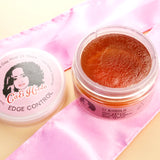 Long Lasting Anti-Frizz Broken Hair Styling Fixative Cream Strong Hold Flyaway Fixer Wax Pomade Edge Control Gel for Black Women