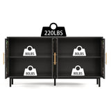60.3 " Decorative Cabinet with 4 Doors