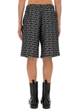 Burberry Men All Over Print Bermuda Shorts