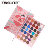 Romantic Beauty 35 Color Multi Color One Multi Purpose Eye Shadow Color Makeup Disk Pearl Matte Eye Shadow