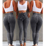 Fringe Hem Denim Jeans – Women’s Boho Frayed Straight Leg Jeans