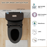1.28/0.8 GPF Siphonic Flush One-Piece Toilet