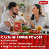 Premium Cayenne Pepper Powder– Pure Ground Red Pepper, Bold and Spicy Flavor