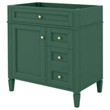 30" Bathroom Vanity Without Top Sink
