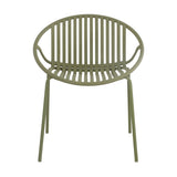 7 Pieces Outdoor Modern Metal and Polypropylene Dining Set