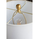 13x13x26 Marble Table Lamp