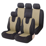 5-Seat Car Seat Cover, Classic And Timeless Design, Thin 2mm Thickness, Suitable For All Seasons