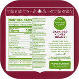 Simple Truth Organic Dark Red Kidney Beans 4 ct / 15 oz