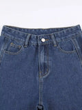 Side Distressed Jeans
